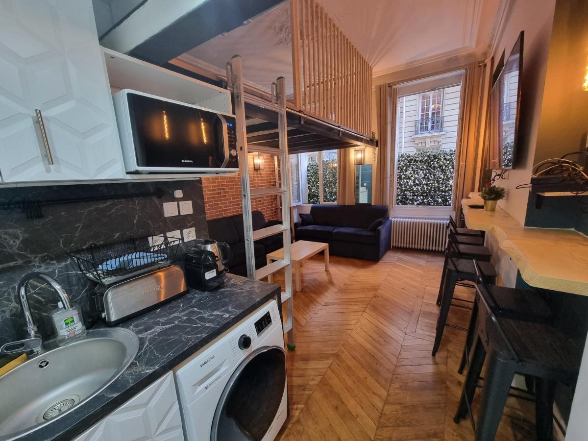 巴黎Beautiful Mini Loft Near Saint-Lazare公寓式酒店 外观 照片