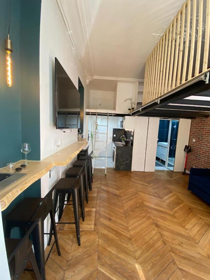 巴黎Beautiful Mini Loft Near Saint-Lazare公寓式酒店 外观 照片