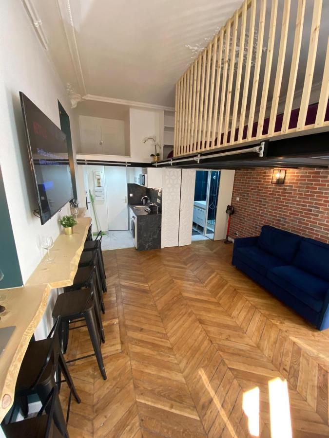 巴黎Beautiful Mini Loft Near Saint-Lazare公寓式酒店 外观 照片