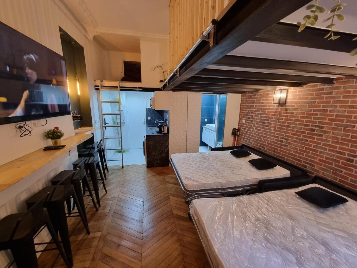 巴黎Beautiful Mini Loft Near Saint-Lazare公寓式酒店 外观 照片