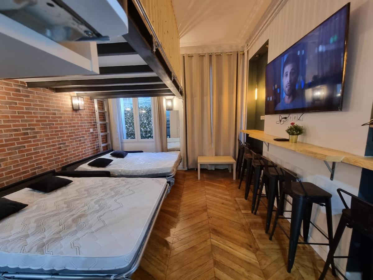 巴黎Beautiful Mini Loft Near Saint-Lazare公寓式酒店 外观 照片