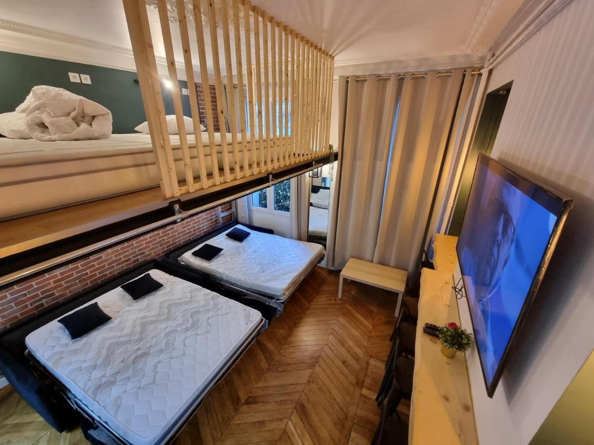 巴黎Beautiful Mini Loft Near Saint-Lazare公寓式酒店 外观 照片